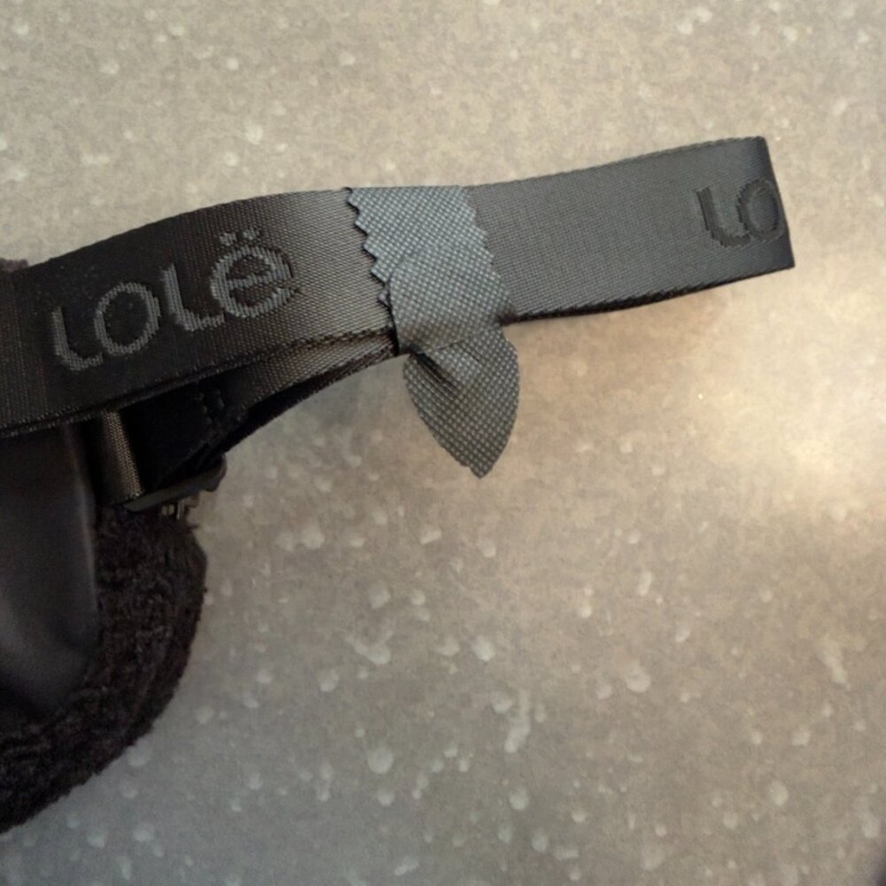 Lolë Black Fleece Belt Bag – Unisex One Size (NWT) - Picture 9 of 9